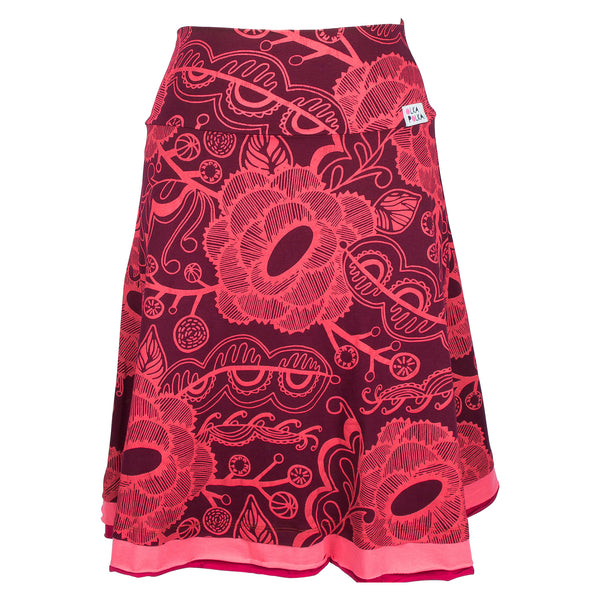 Red Kwazi skirt