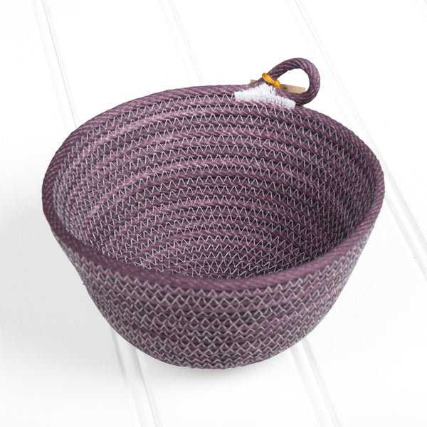 Small dyed basket – purple