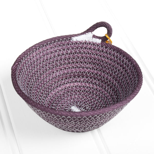 Mini dyed basket – purple